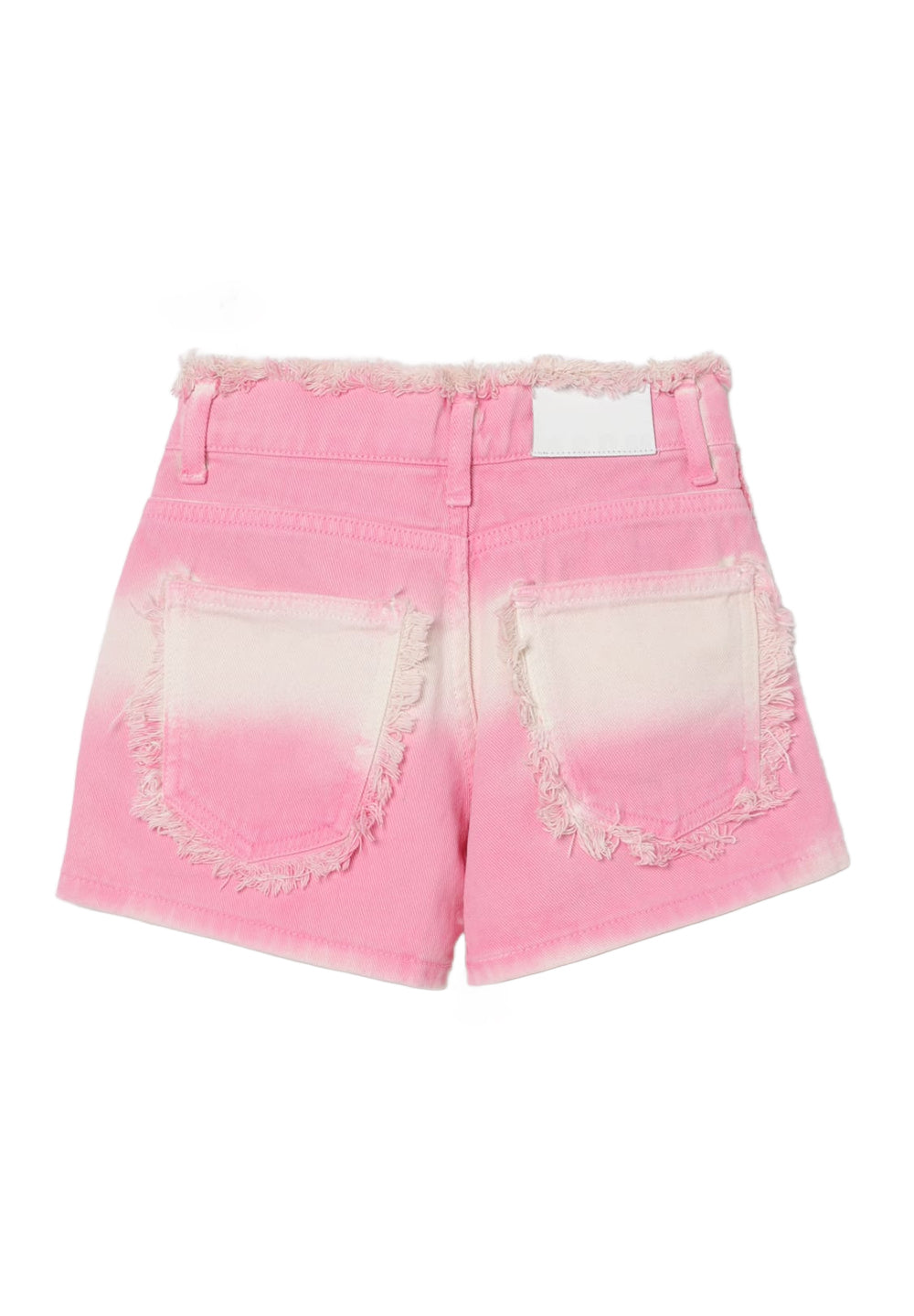 Shorts de mezclilla rosas para niña