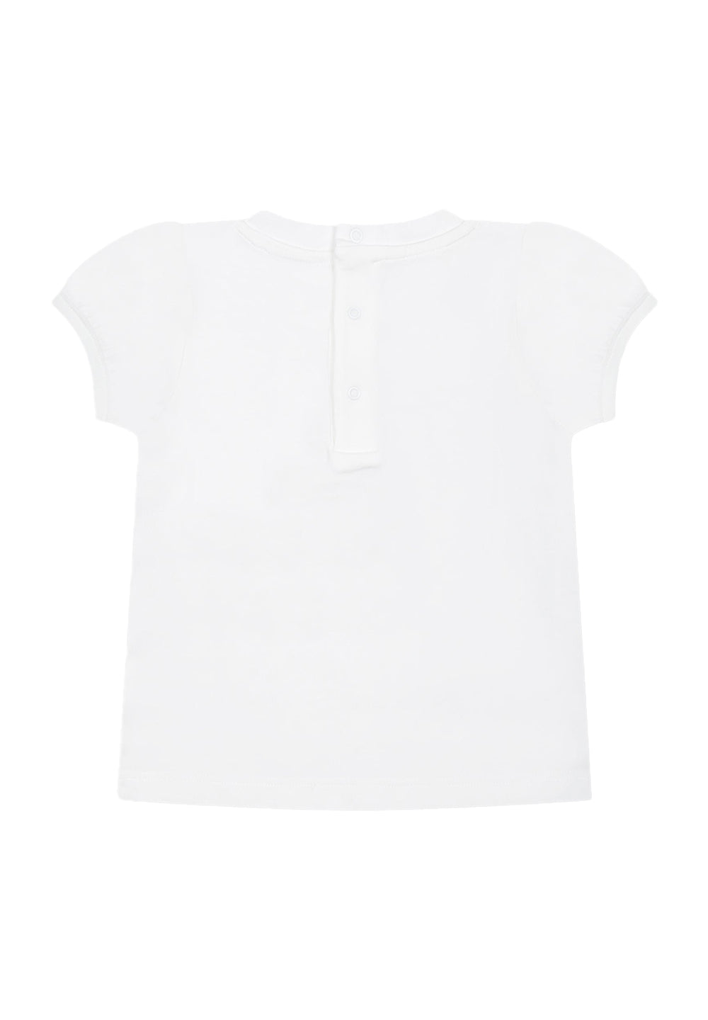 Camiseta blanca para niña