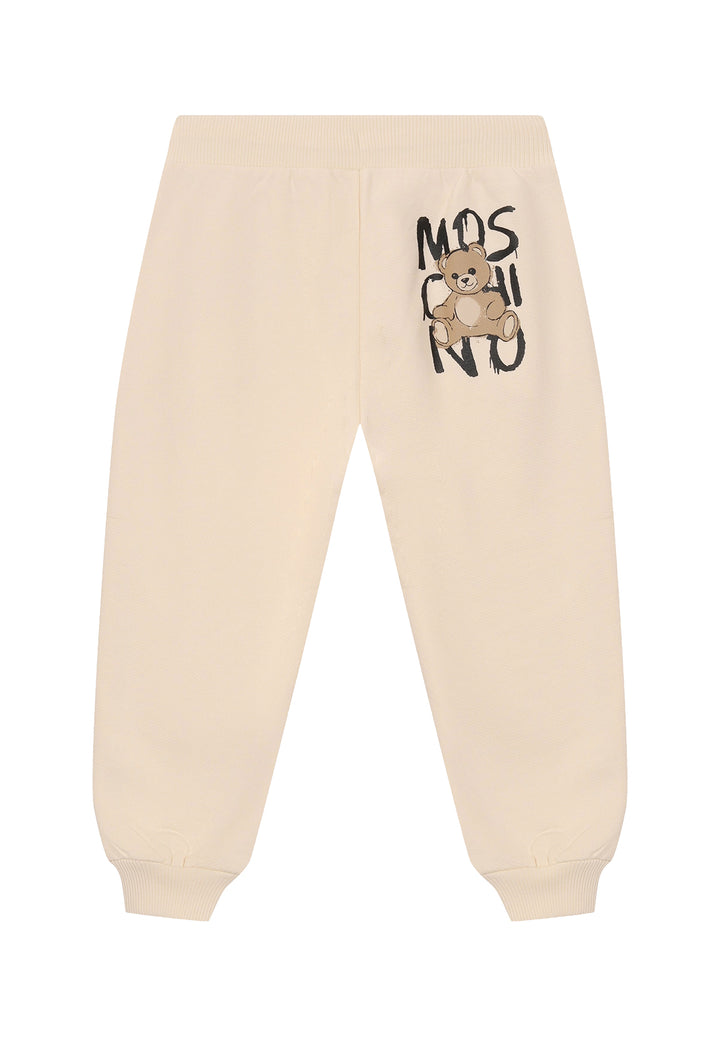Cream sweatpants for kids