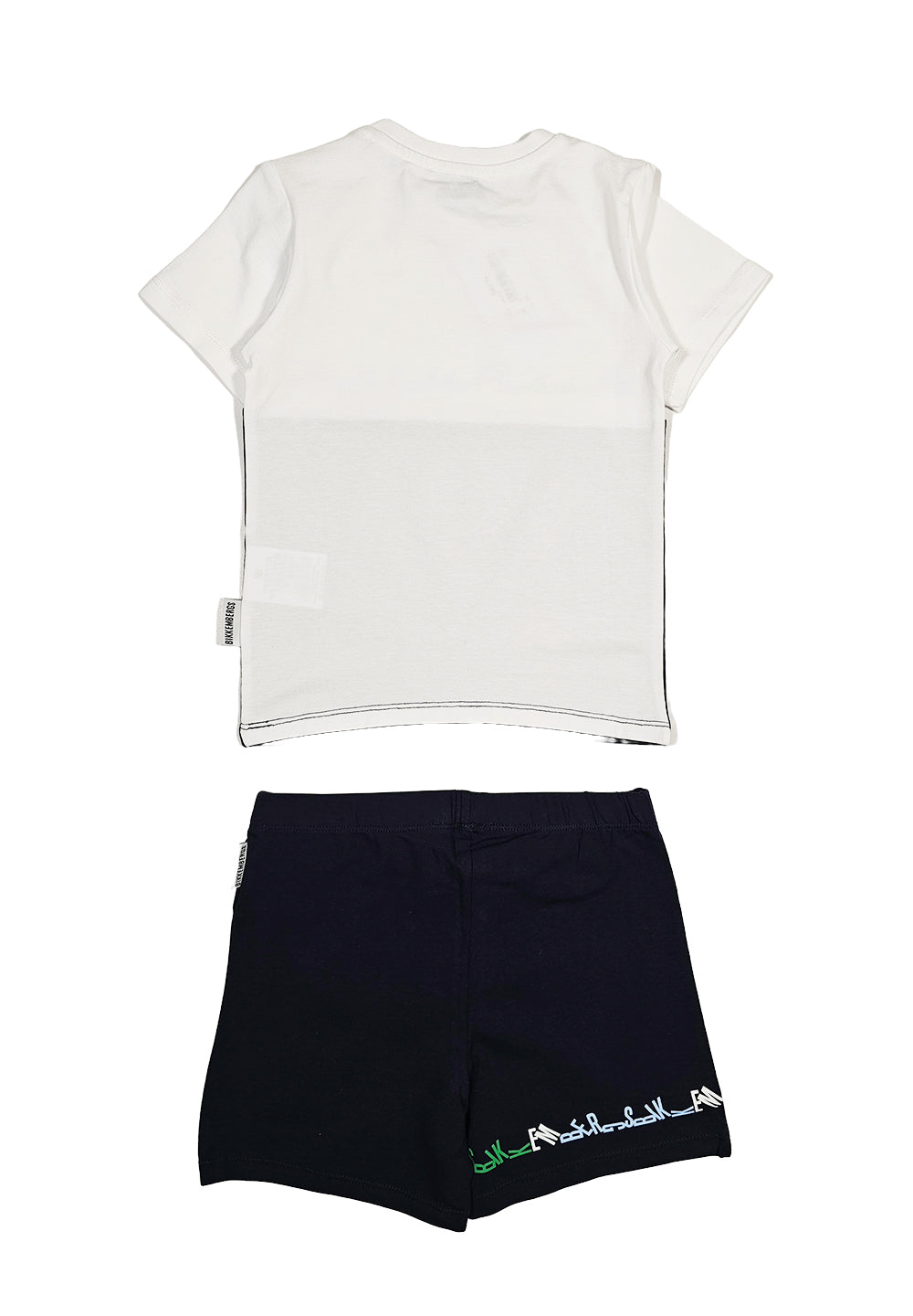 Completo bianco-blu per bambino - Primamoda kids