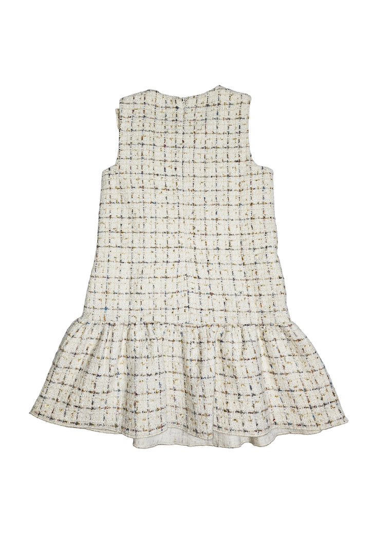 Vestido crema para niña