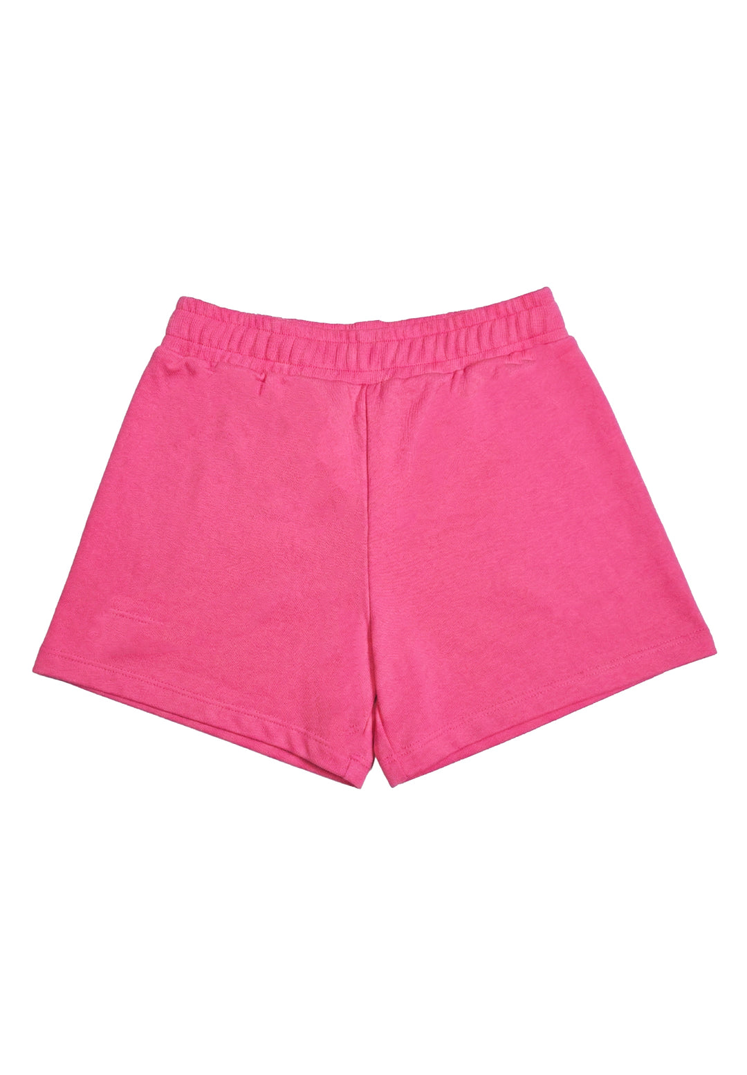 Cropped fuchsia sweatshirt for girls