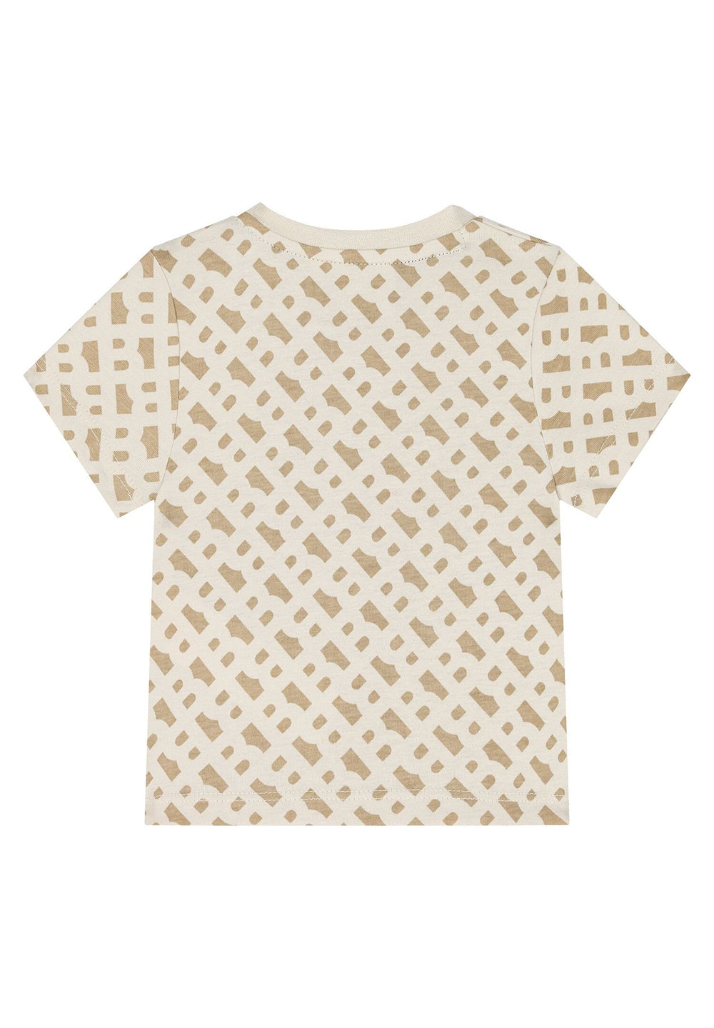 Sand-colored baby t-shirt