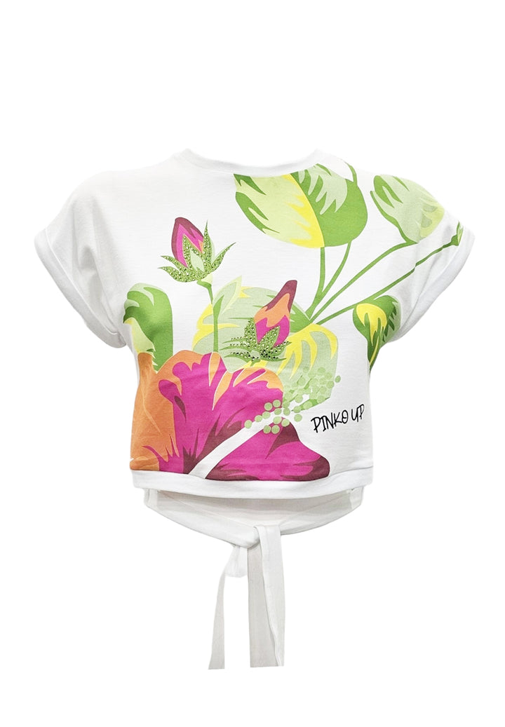 Weißes T-Shirt für Mädchen