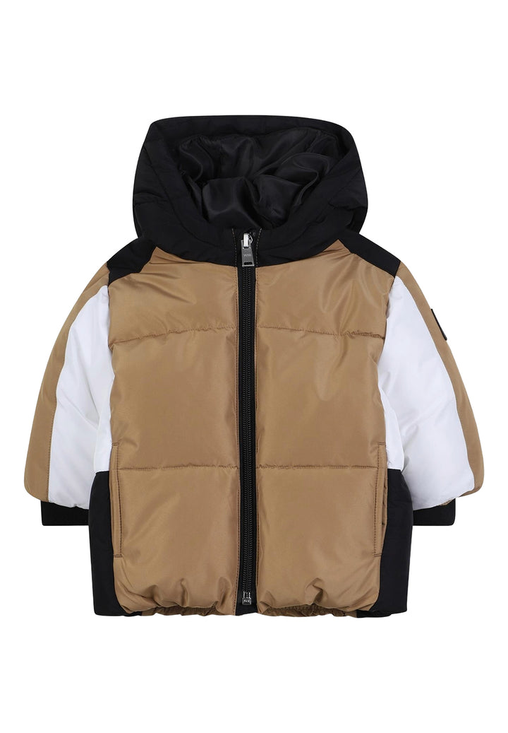 Chaqueta marrón para recién nacido