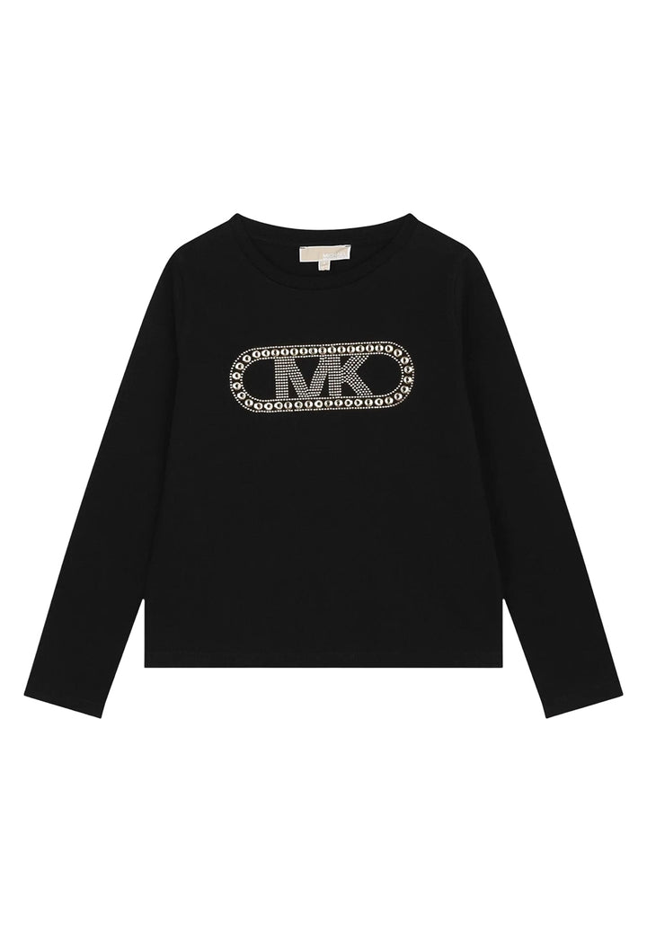 Camiseta negra para niña