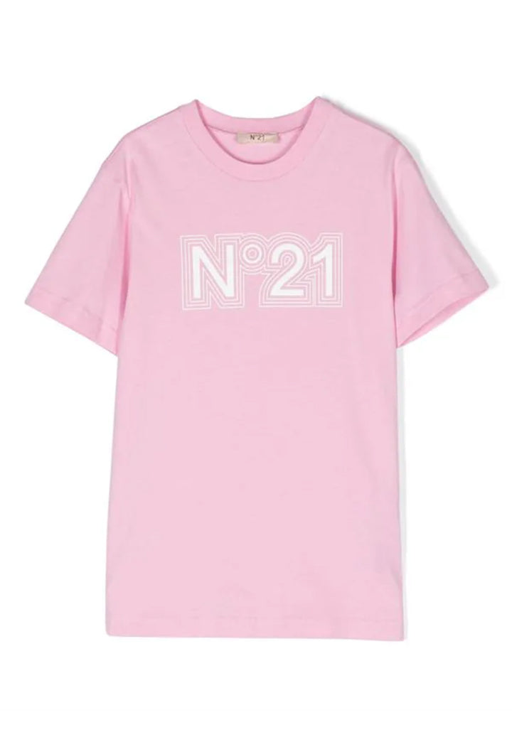 Camiseta rosa para niña