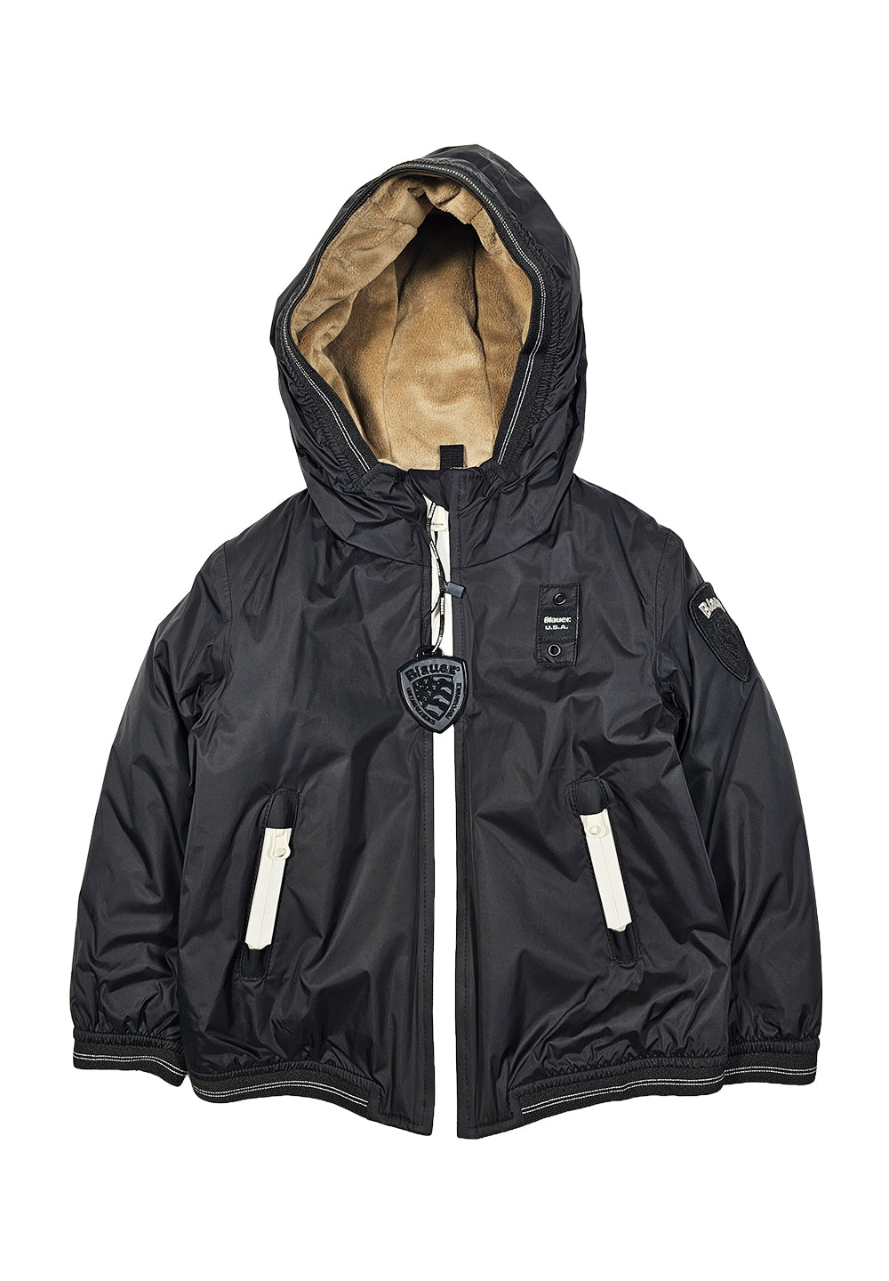 Veste noire pour enfant