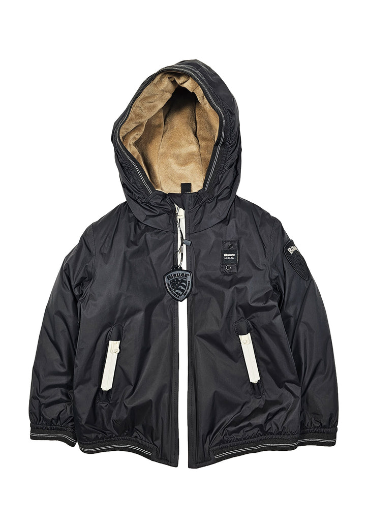 Veste noire pour enfant