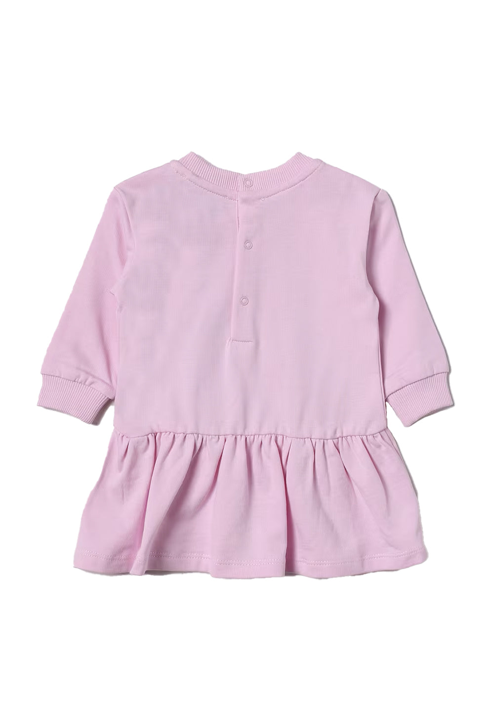 Vestido rosa para recién nacida