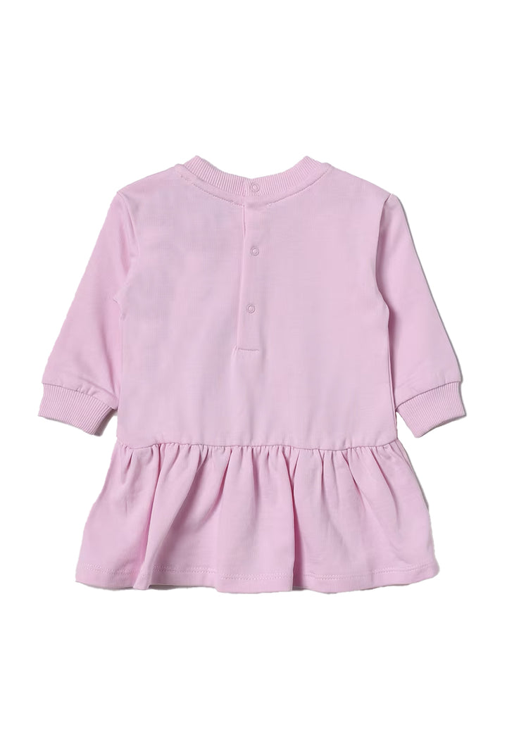 Vestido rosa para recién nacida