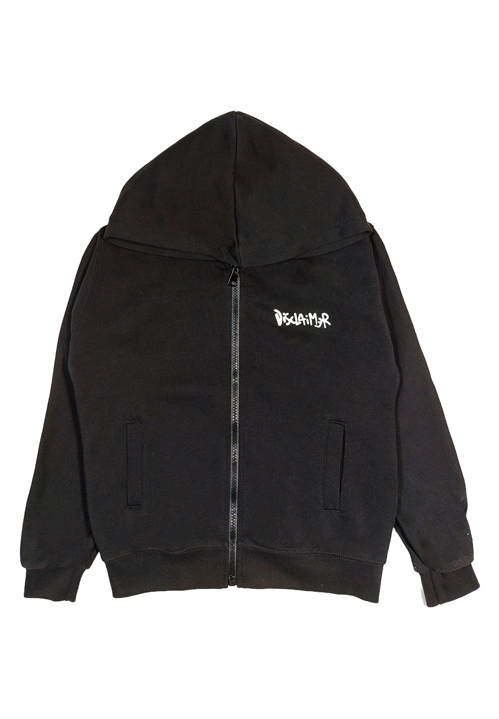 Sweat-shirt zippé noir pour enfant