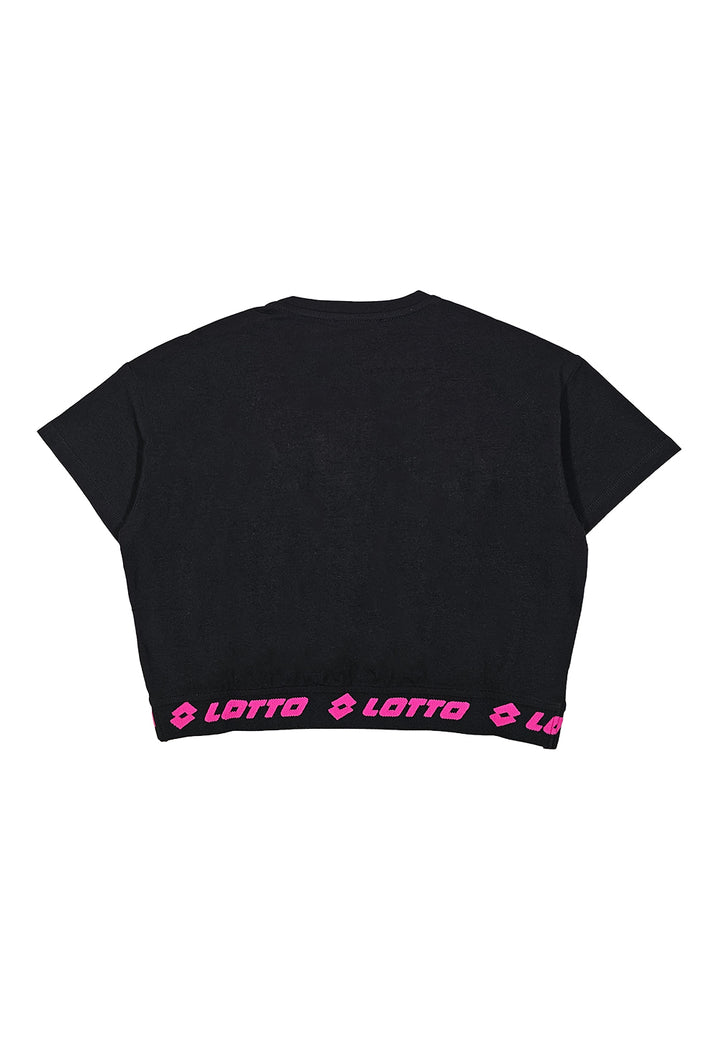 Black T-shirt for girls