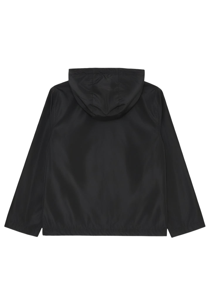 Reversible black jacket for boy
