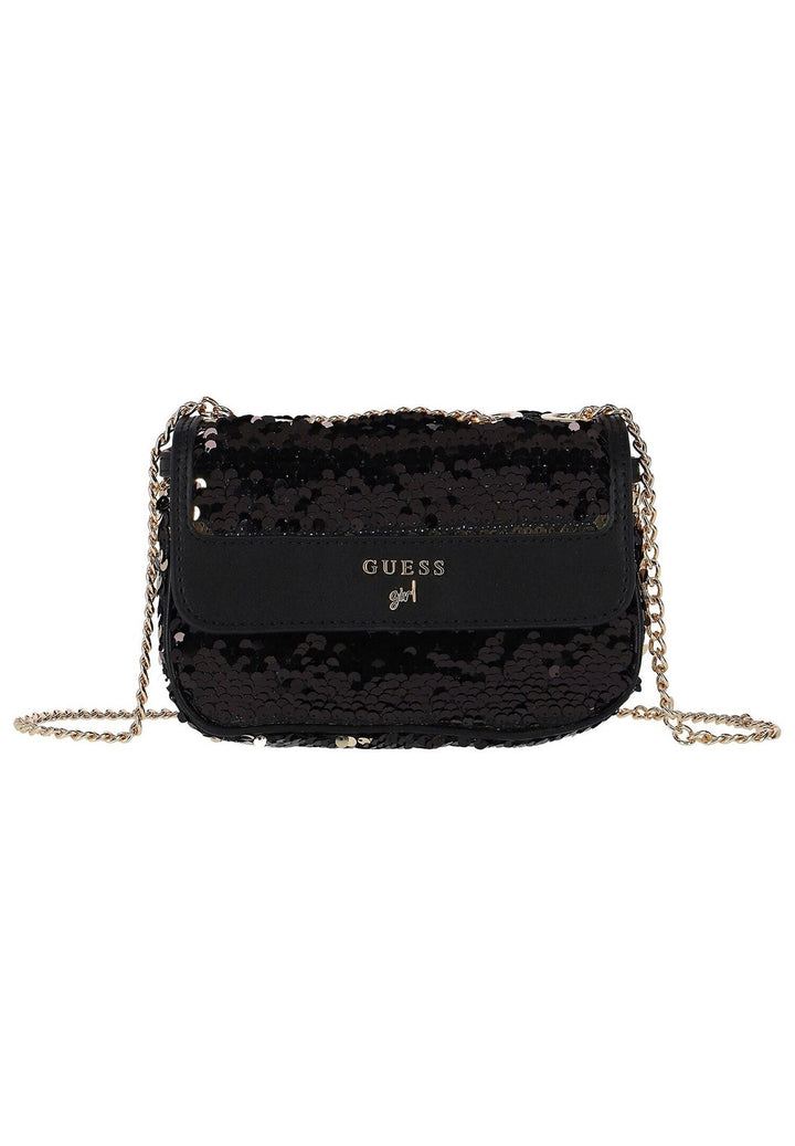 Gold and black handbag for girls