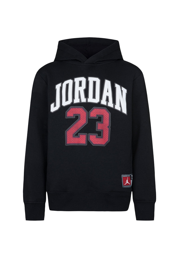 Sweat à capuche noir pour enfants