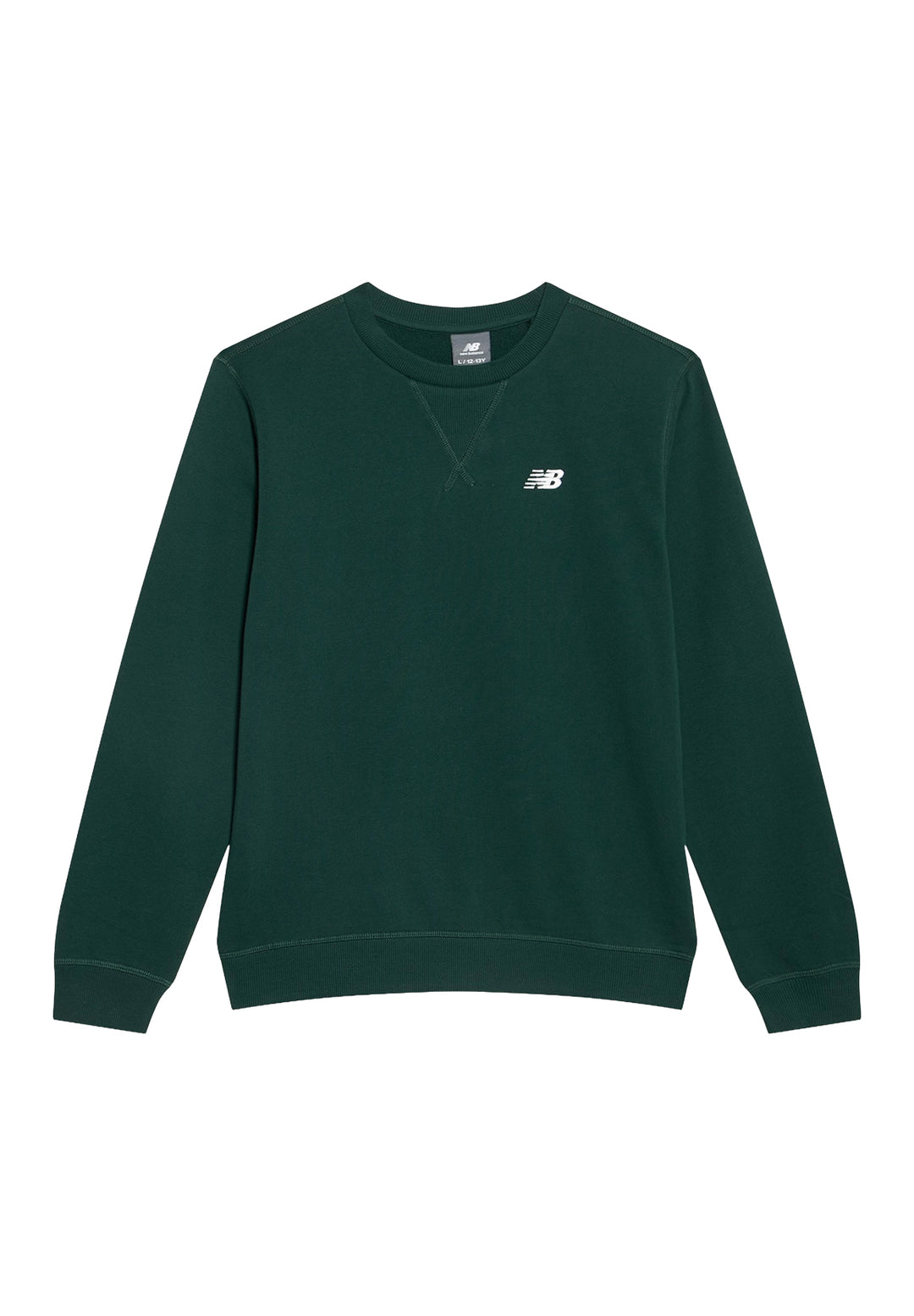 Grünes Sweatshirt mit Rundhalsausschnitt für Kinder