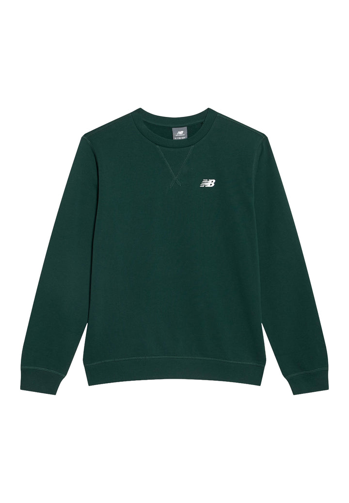 Grünes Sweatshirt mit Rundhalsausschnitt für Kinder