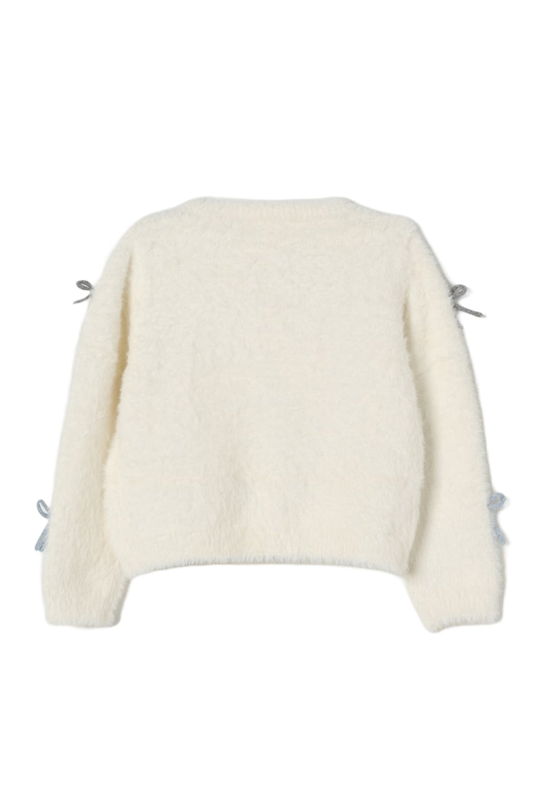 Maglione bianco per bambina