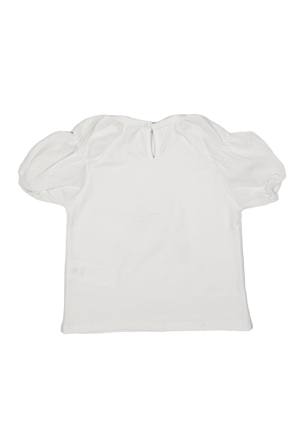 T-shirt blanc pour fille