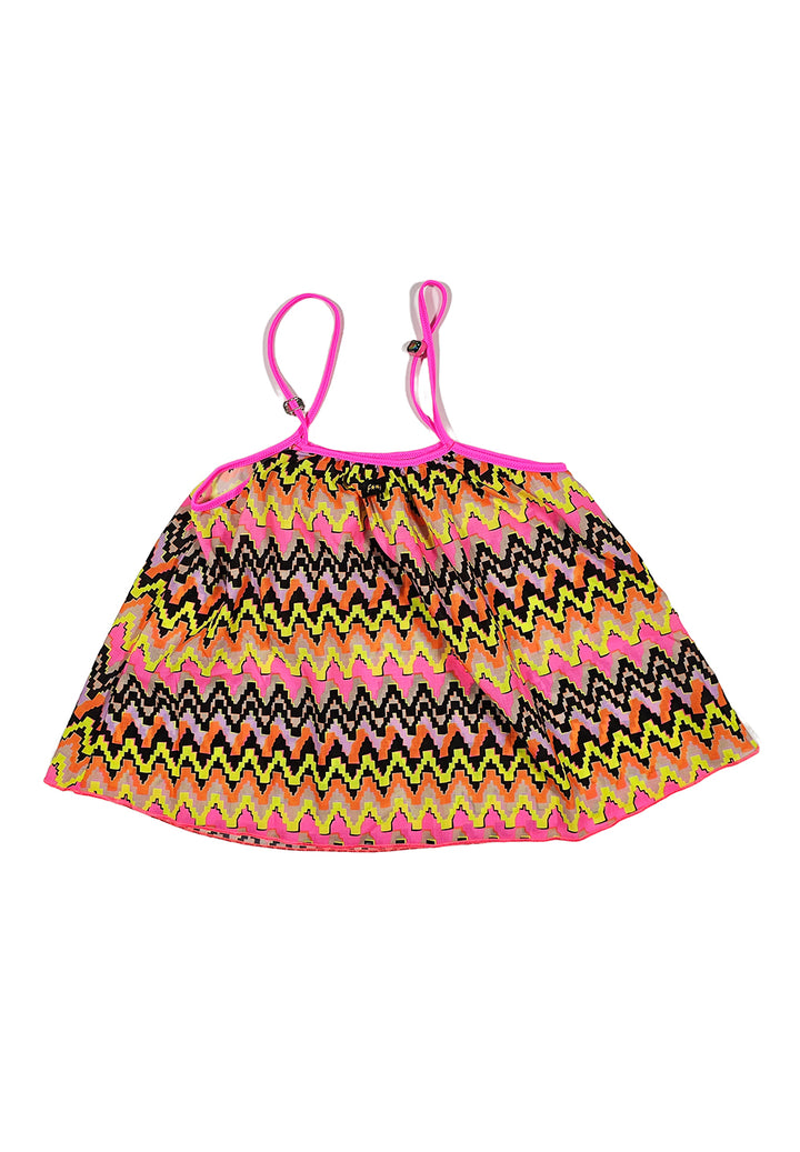 Débardeur multicolore pour fille