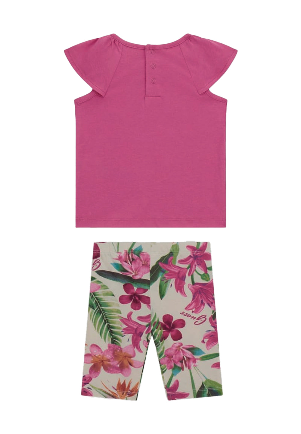 Ensemble fuchsia pour nouveau-né fille