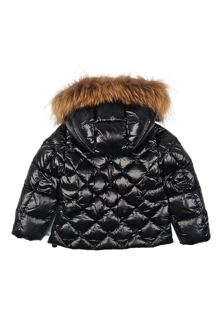 Veste noire pour fille