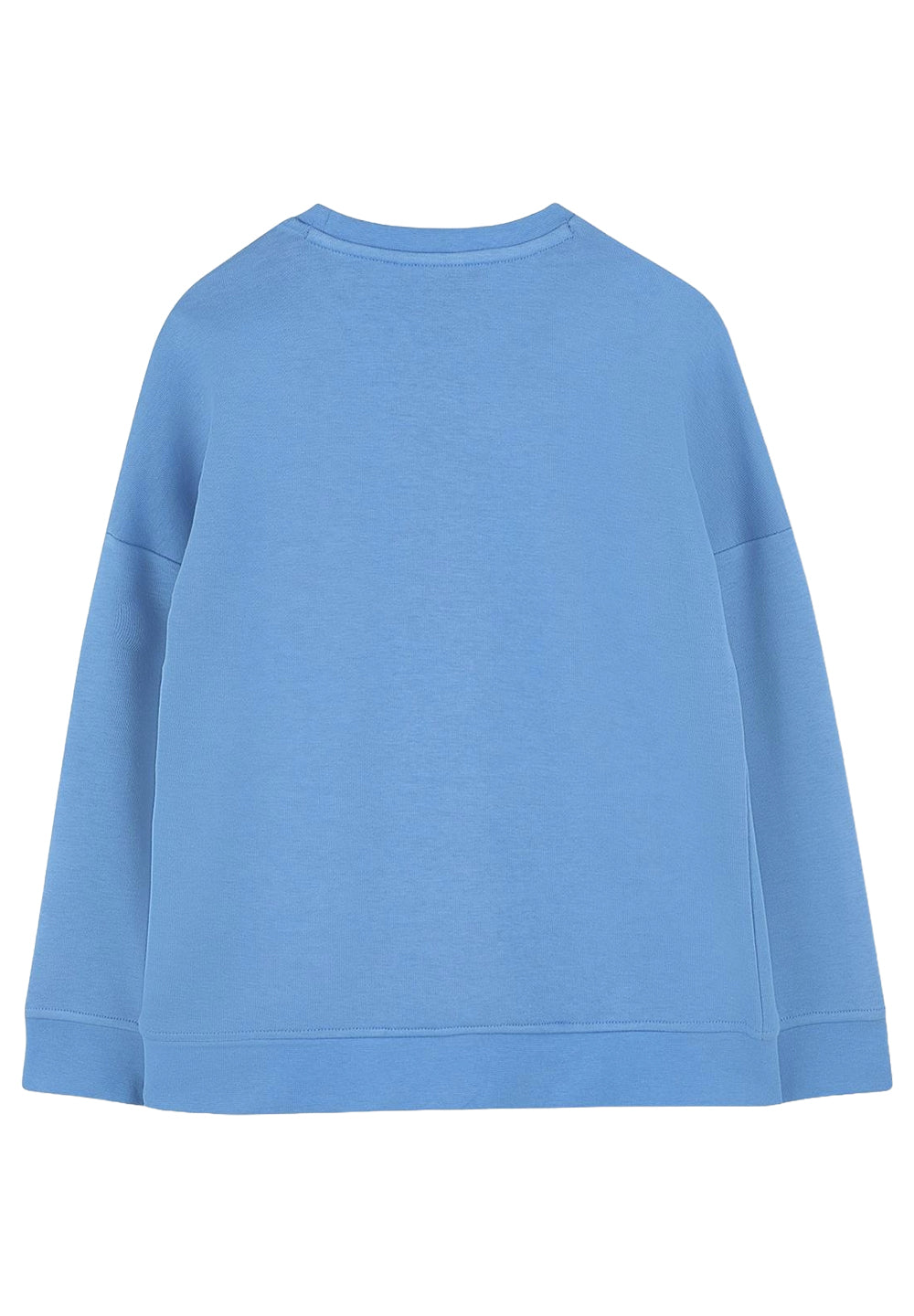 Blaues Sweatshirt mit Rundhalsausschnitt für Jungen