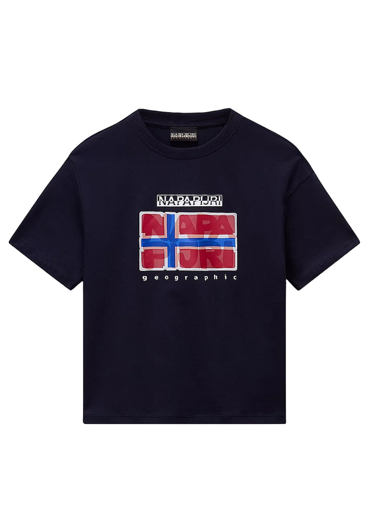 T-shirt bleu marine pour garçon