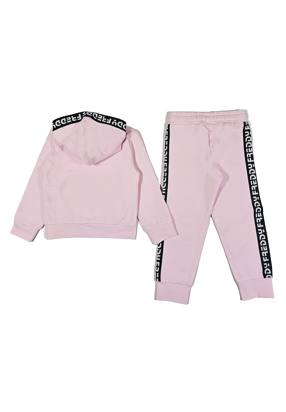 Ensemble sweat-shirt rose pour fille