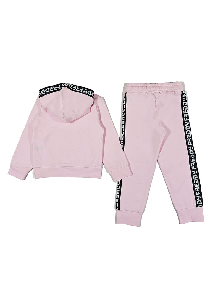 Ensemble sweat-shirt rose pour fille