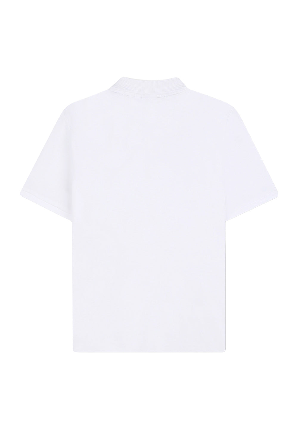 Polo blanca para niño