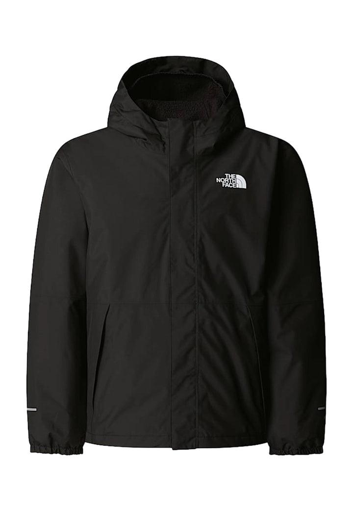 Chaqueta impermeable negra para niño