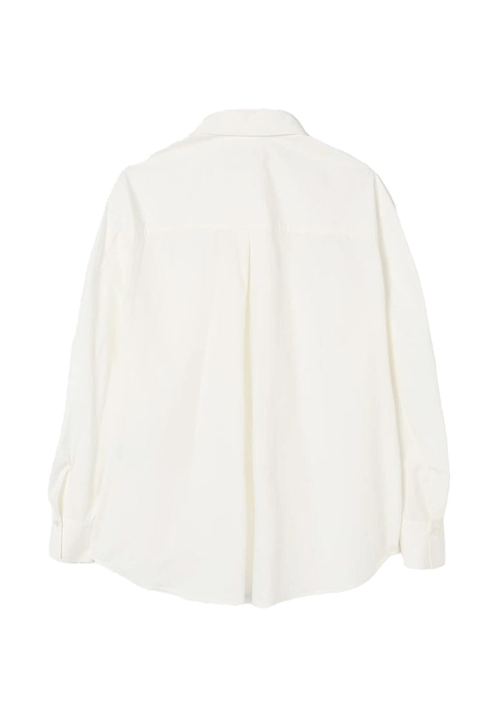 Camicia avorio per bambina