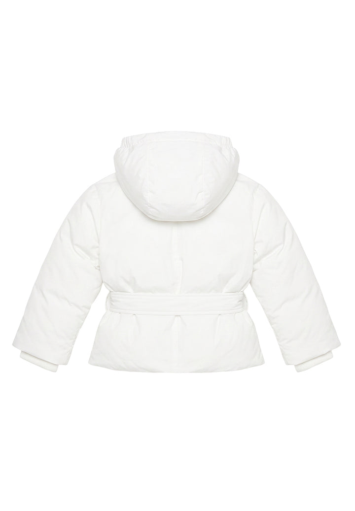 Chaqueta blanca para niña