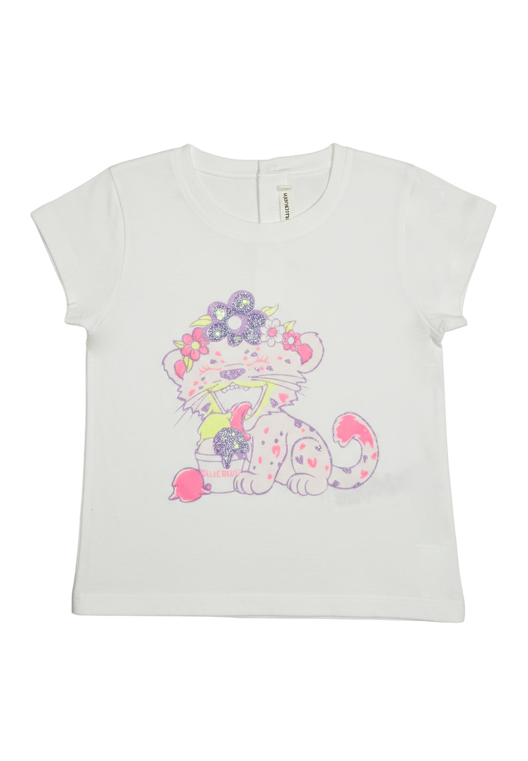 Baby girl's white t-shirt