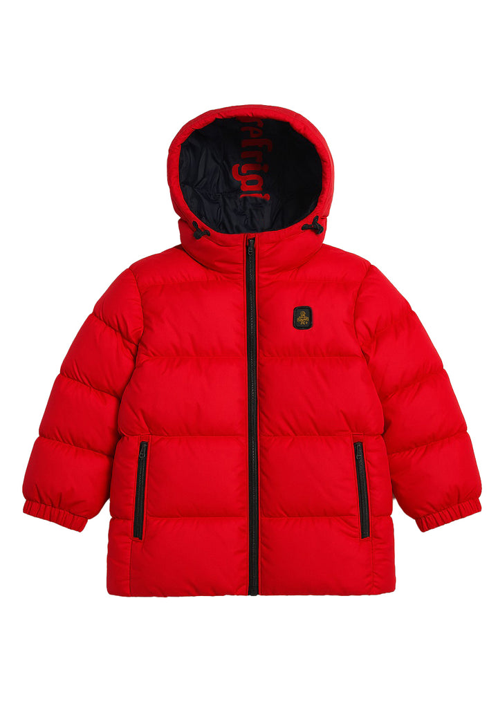 Chaqueta roja para bebé