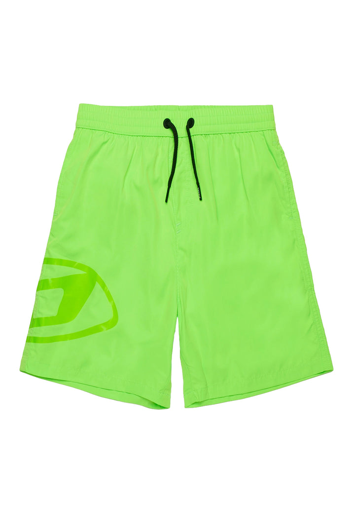 Neon green costume for child
