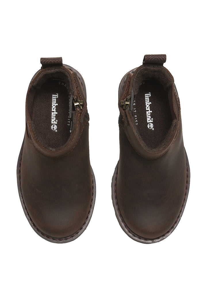 Botines marrones para niño