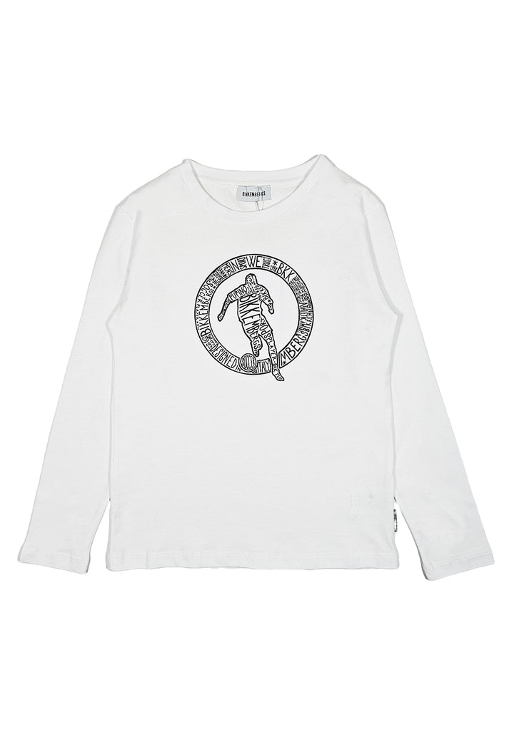 Weißes T-Shirt für Jungen