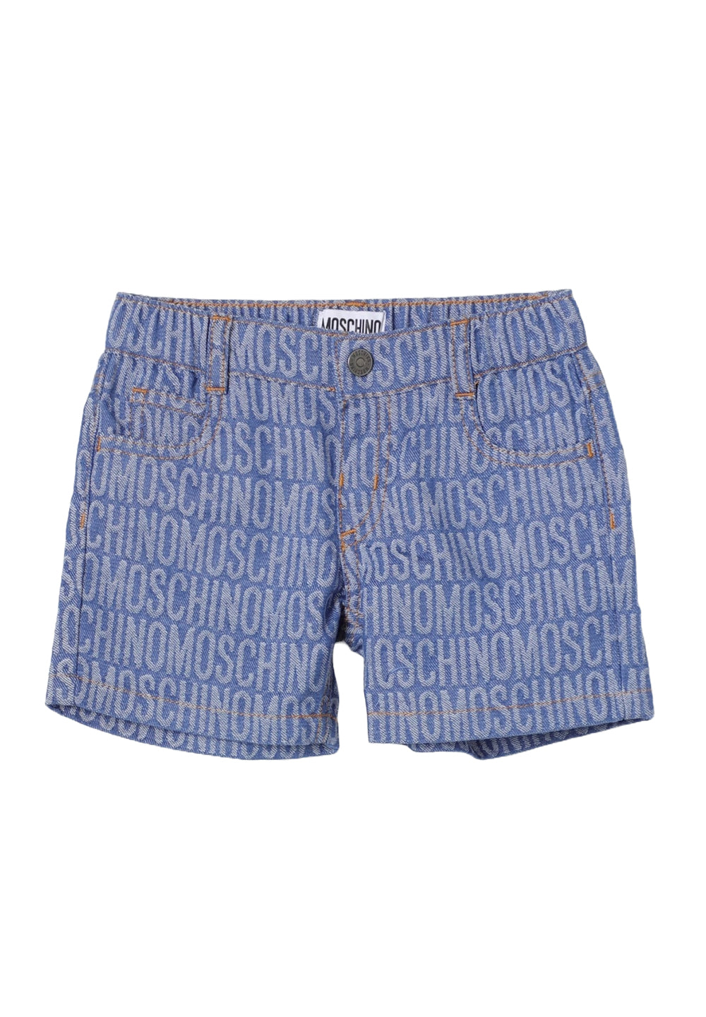 Bermuda en jean bleu pour nouveau-né