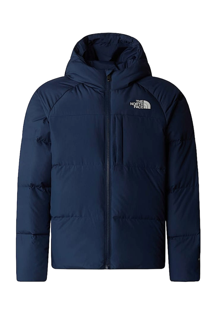 Chaqueta de plumón azul para niño