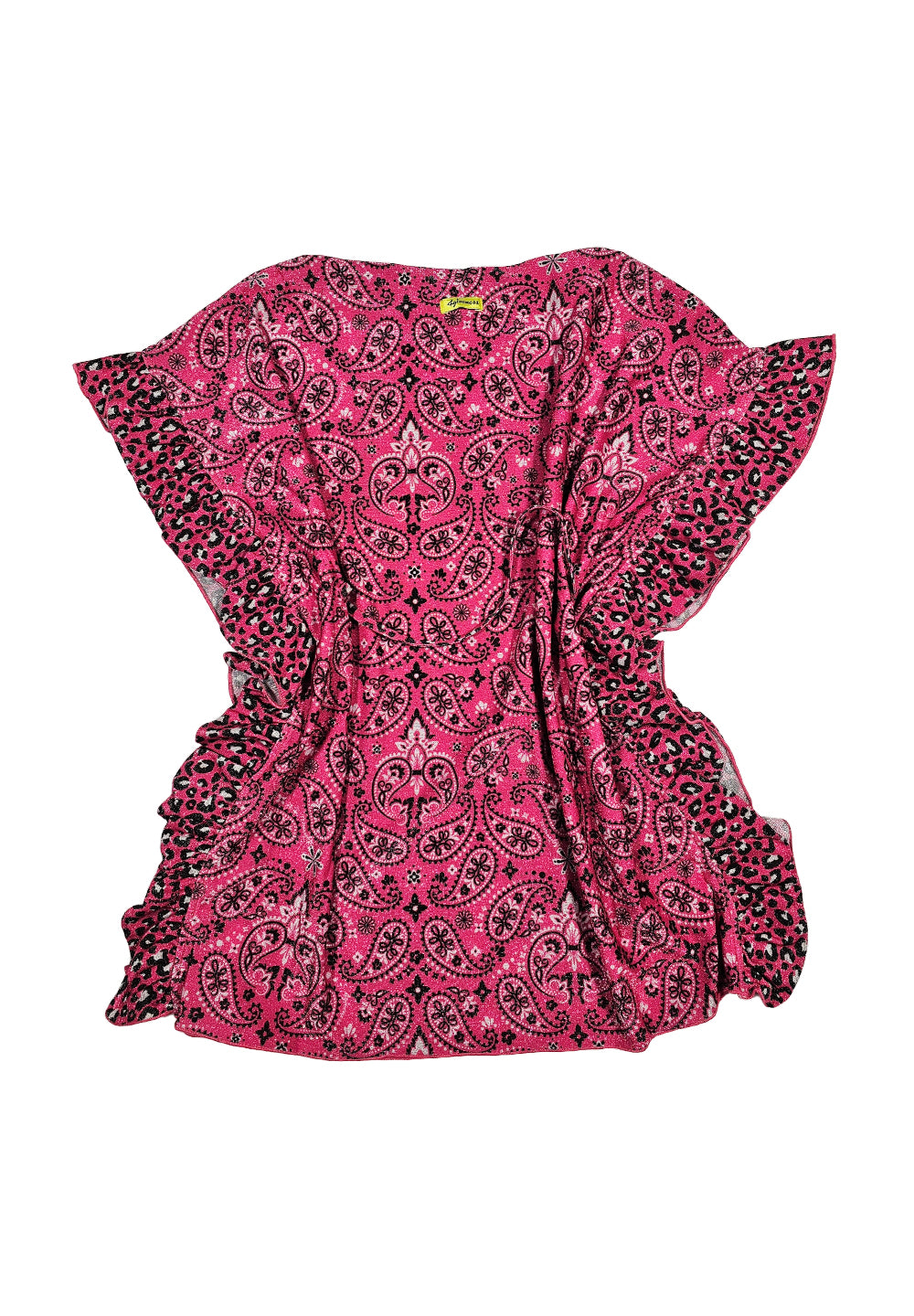 Vestito caftano fuxia per bambina - Primamoda kids
