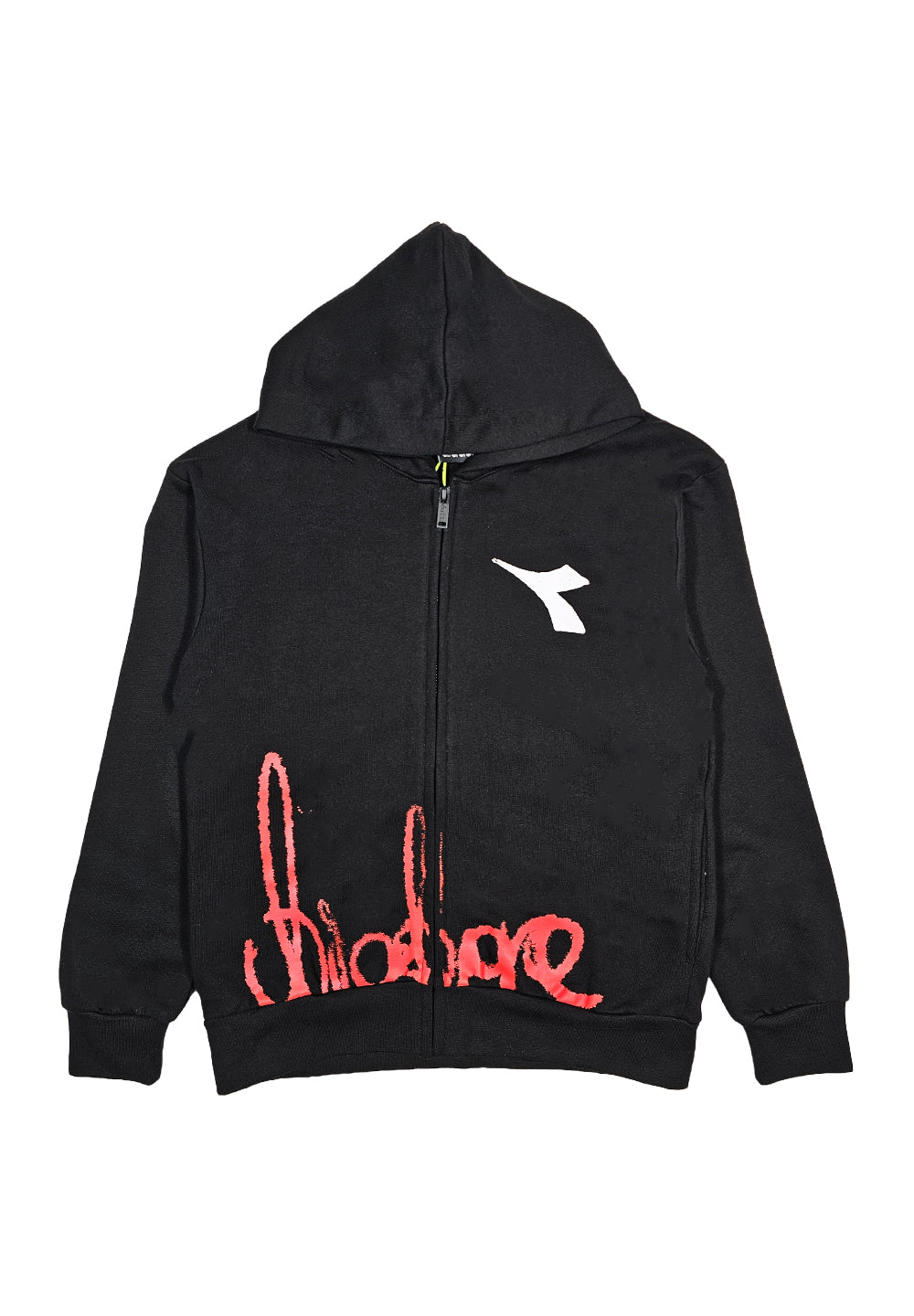 Felpa zip nera per bambino - Primamoda kids
