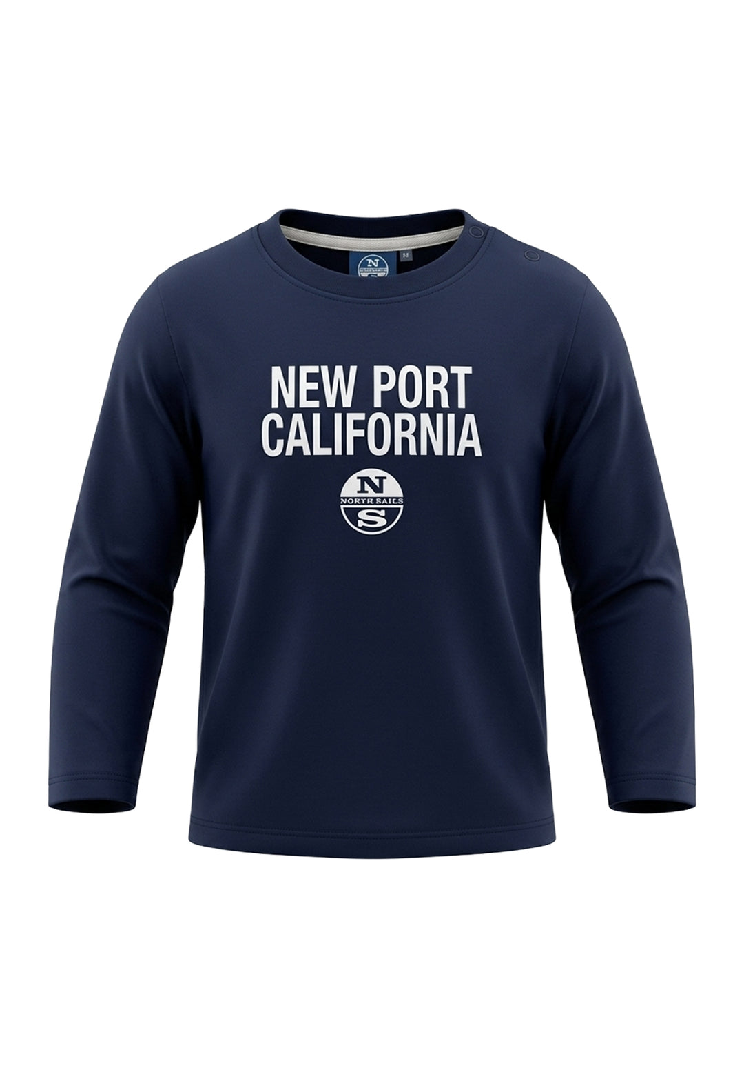 Marineblaues T-Shirt für Neugeborene