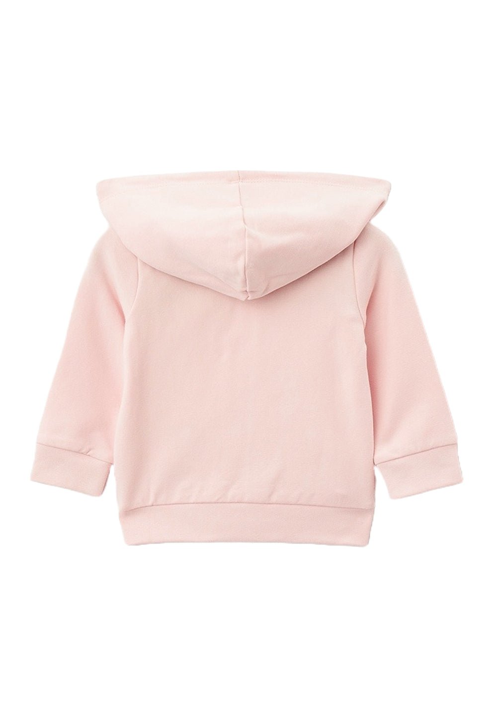 Pink and blue sweatshirt set for baby girl