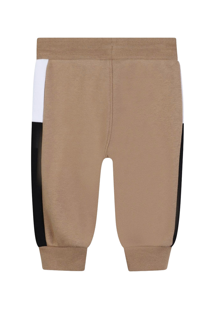 Pantalón de chándal marrón para niño