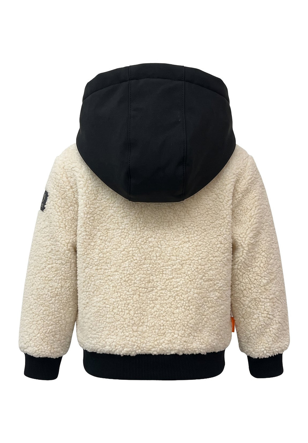 Giubbotto teddy panna per neonato