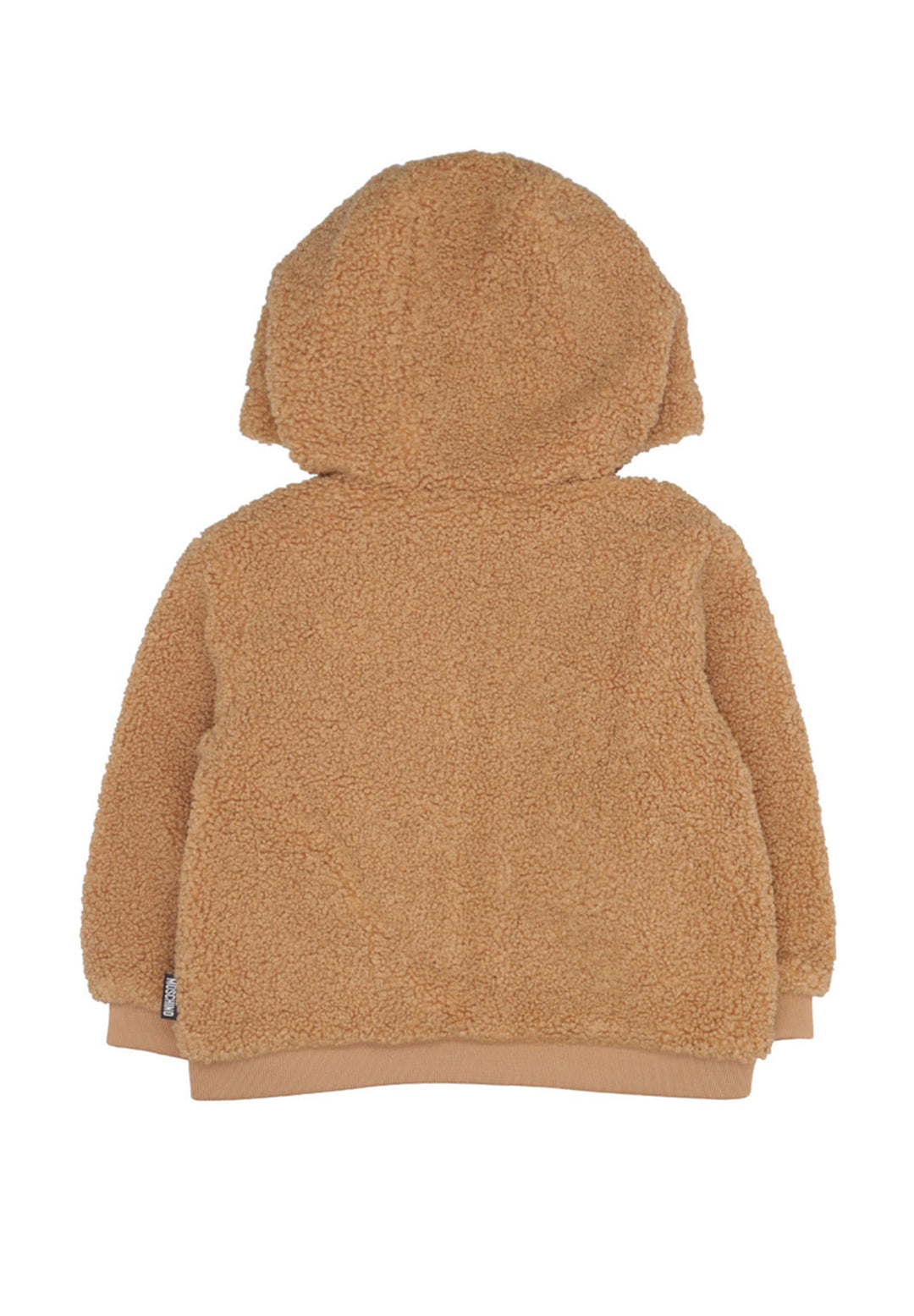 Brauner Teddy-Overall für Neugeborene