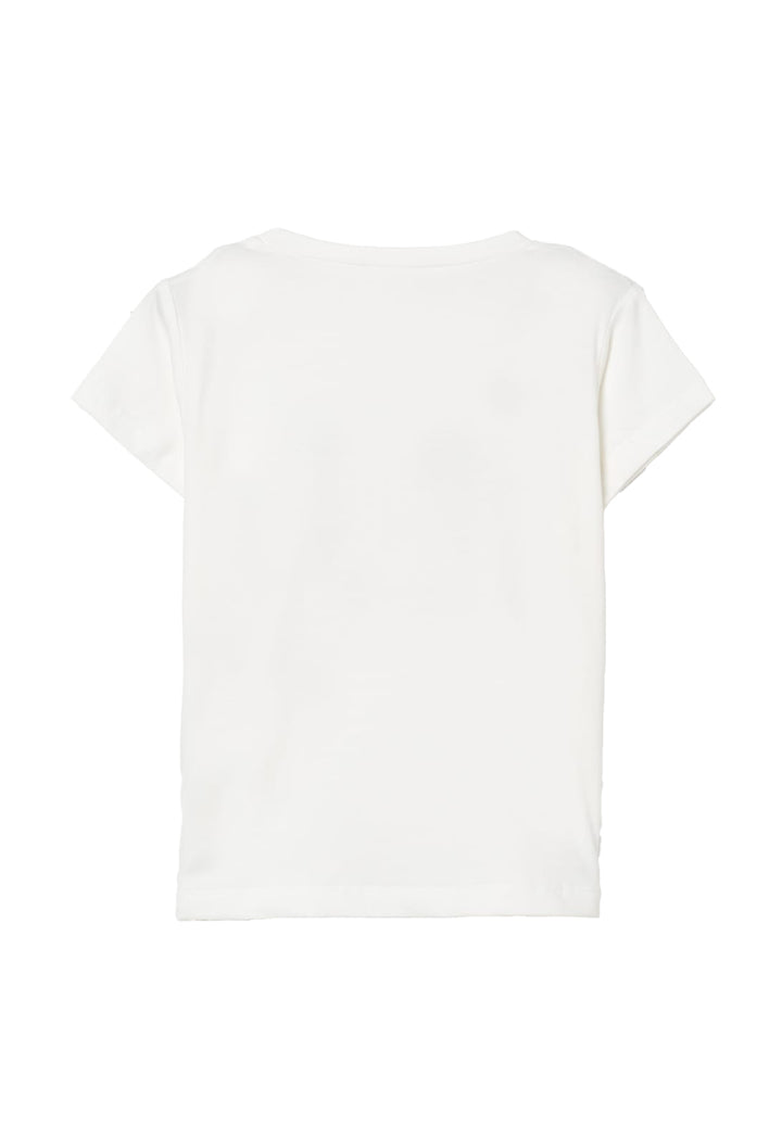 Baby girl's white t-shirt